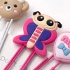Ins-style resin resin cartoon paper clips, colorful long paper clips, bookmark holders, heart-shaped animal-shaped office page holders, popular stationery small accessories Application Scenario